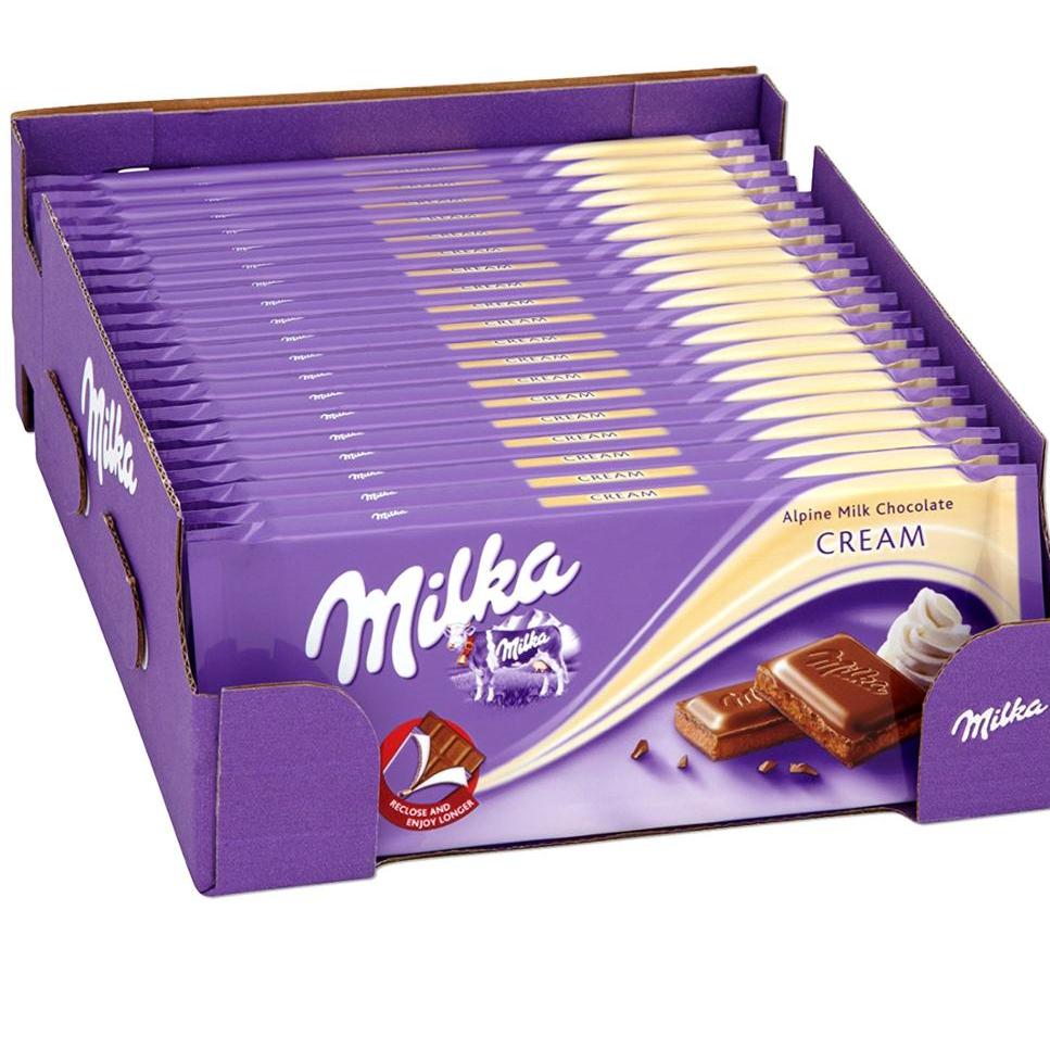 Milka Flavored Chocolate