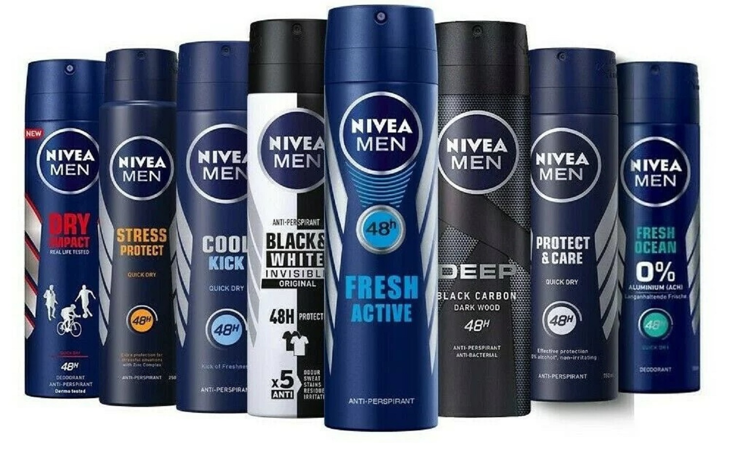 NIVEA Black & White Anti-Perspirant Deodorant for MEN